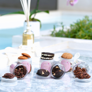 Keto Chocolate Dipped Nuts & Cookies Assortment