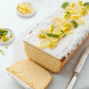 Lemon Pound Cake Dubai Keto Desserts UAE Low Carb No Sugar Healthy Delicious