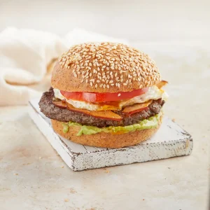 Smashed Beef Keto Burger Healthy Options by L hOLa Dubai Abu Dhabi Sharjah Fujairah Ajman Al Ain UAE