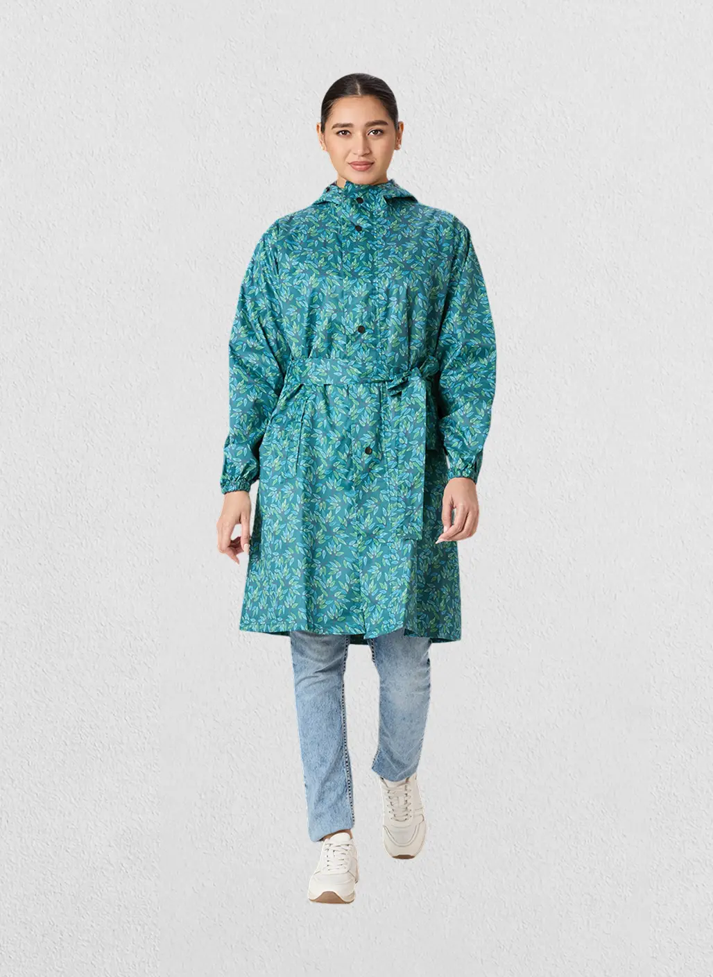 Aashi Magic Premium Knee-Length Women's Rainwear