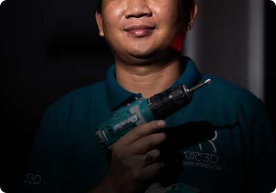 CNC milling and laser cutting