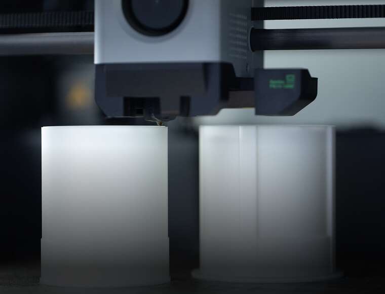 3D printing process example