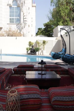 Beautiful Lawn with Swimming Pool