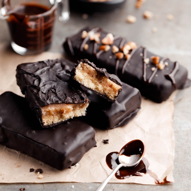 Snicker Bar Dubai Keto Desserts UAE Low Carb No Sugar Healthy Delicious