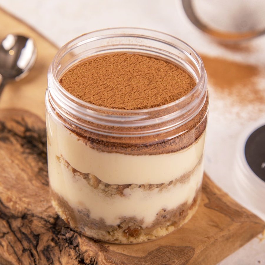 Tiramisu Jar Dubai Keto Desserts UAE Low Carb No Sugar Healthy Delicious