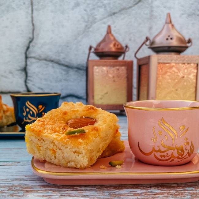 Basbousa Dubai Keto Desserts