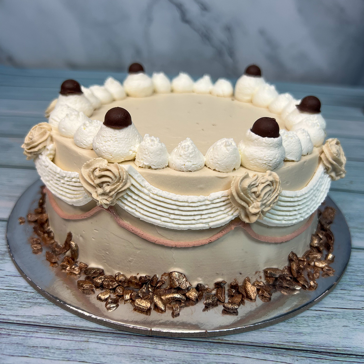 Spanish Latte hOLa Keto Desserts Dubai Abu Dhabi Ajman Al Ain Fujairah Sharjah