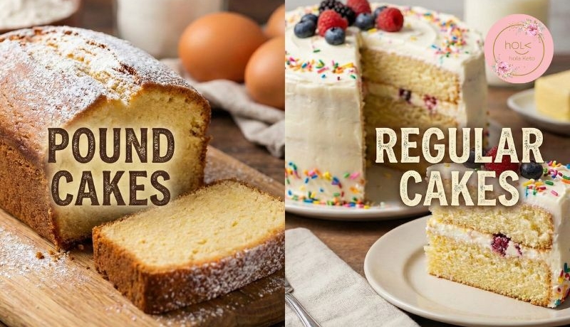 Pound Cakes vs Regular Cakes