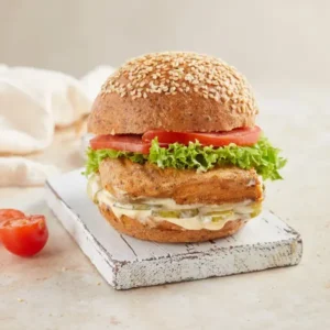 Keto Grilled Chicken Burger
