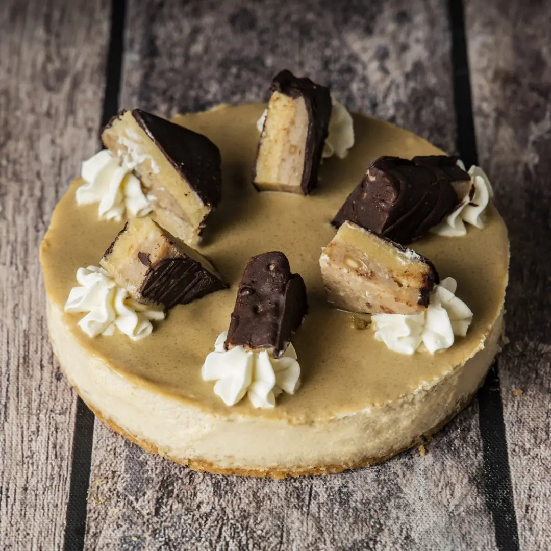 Snickers Caramel Cheesecake Hola Keto Desserts Dubai UAE