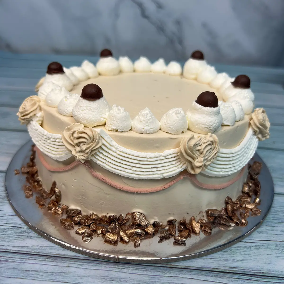 Spanish Latte hOLa Keto Desserts Dubai Abu Dhabi Ajman Al Ain Fujairah Sharjah