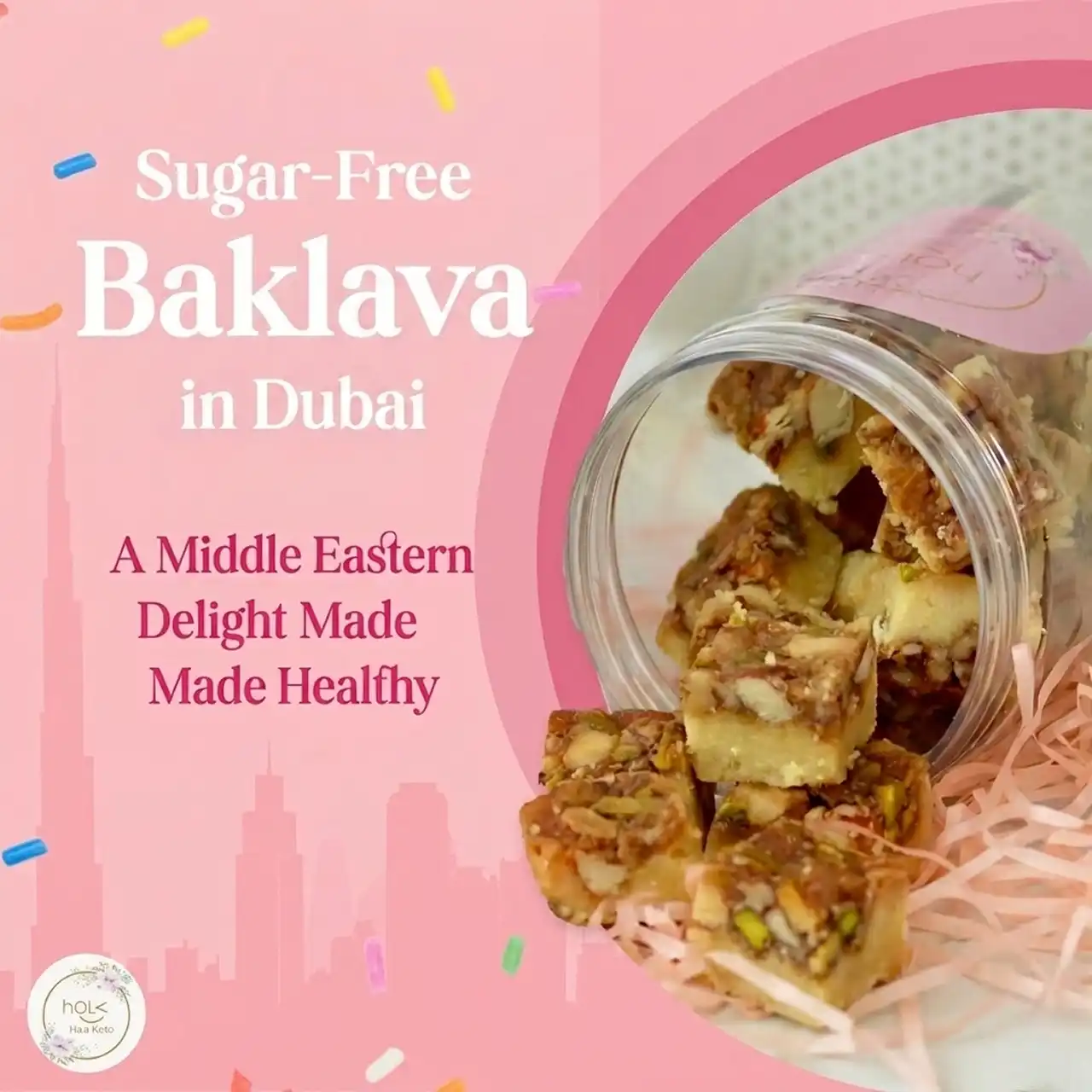 Sugar Free Baklava in Dubai A Middle Eastern Delight Made Healthy